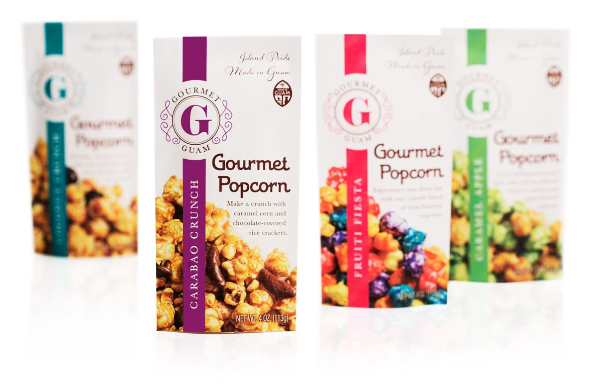 gourmet popcorn design